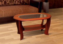 Стол журн. (ОВАЛЬН). со вст. из стекла АСМ СНЯТ Стол журн. (ОВАЛЬН). со вст. из стекла АСМ СНЯТ